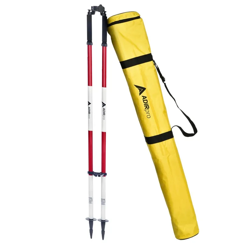 AdirPro 76001RW [760-01-RW] Thumb Release Aluminum Bipod - Red & White