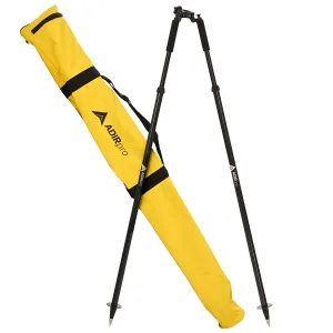 AdirPro 76003 [760-03] Thumb Release Prism Pole Carbon Fiber Bipod