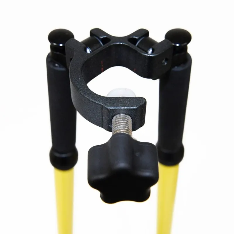 AdirPro 76002 [760-02] Thumb Release Aluminum Bipod - Yellow