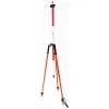AdirPro 76101 [761-01] Aluminum Prism Pole Tripod, Red