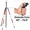 AdirPro 76101RW [761-01-RW] Aluminum Prism Pole Tripod - Red & White