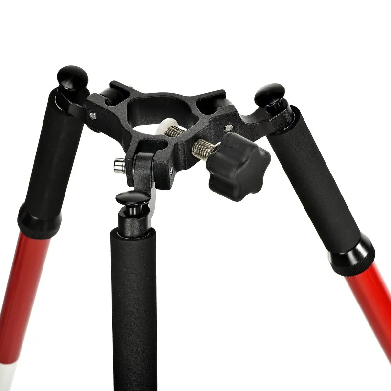 AdirPro 76101RW [761-01-RW] Aluminum Prism Pole Tripod - Red & White