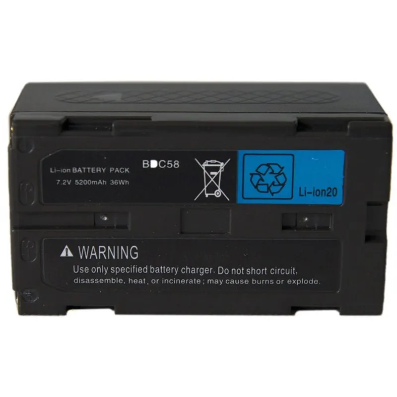 AdirPro BDC58 [77BDC58] Li-ion Battery for Total Stations, Robotic Total Stations & GPS Receivers (Sokkia Compatible)