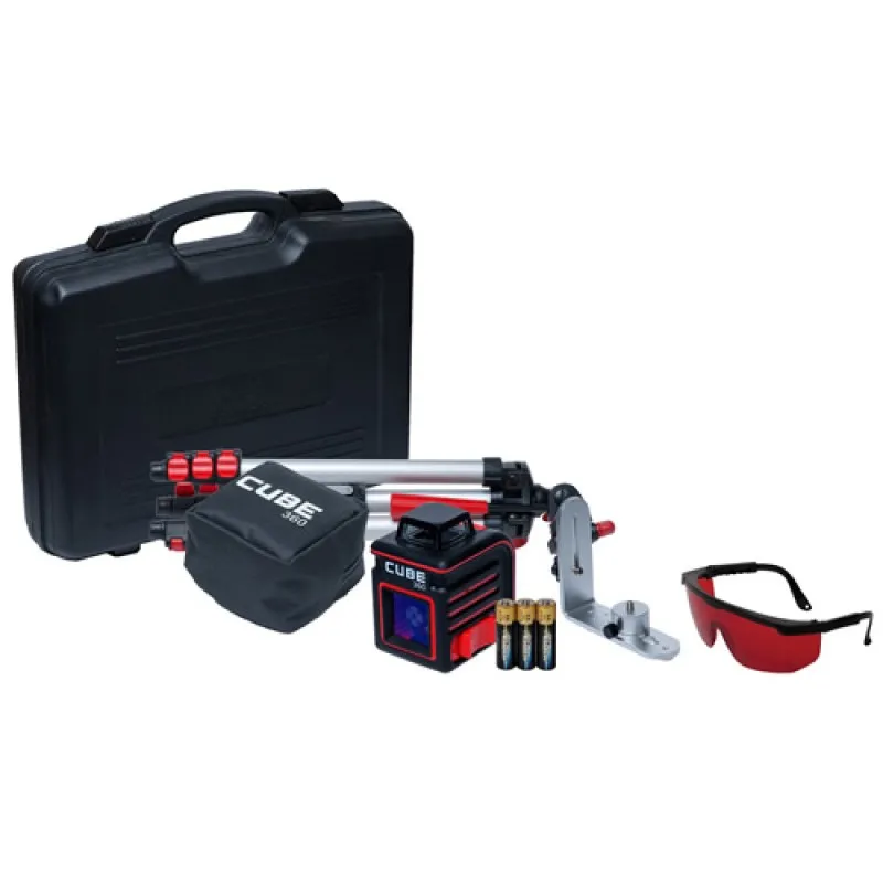 AdirPro Cube 360 [790-37] Degree Horizontal Cross Line Laser Ultimate