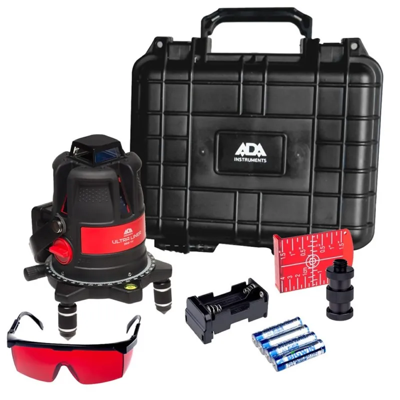 AdirPro 79043 [790-43] Ultra Liner 4V 360 Degree Point and Cross Line Laser
