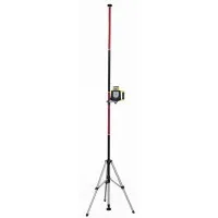 AdirPro 79077 [790-77] Telescoping Rotary and Line Laser Pole with Tripod and Mount