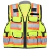 AdirPro ADI716YEL ANSI 107 Class 2 Safety Vest, Yellow