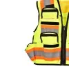 AdirPro ADI716YEL ANSI 107 Class 2 Safety Vest, Yellow