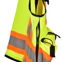 AdirPro ADI716YELM [ADI716-YEL-M] ANSI 107 Class 2 Safety Vest - M, Yellow