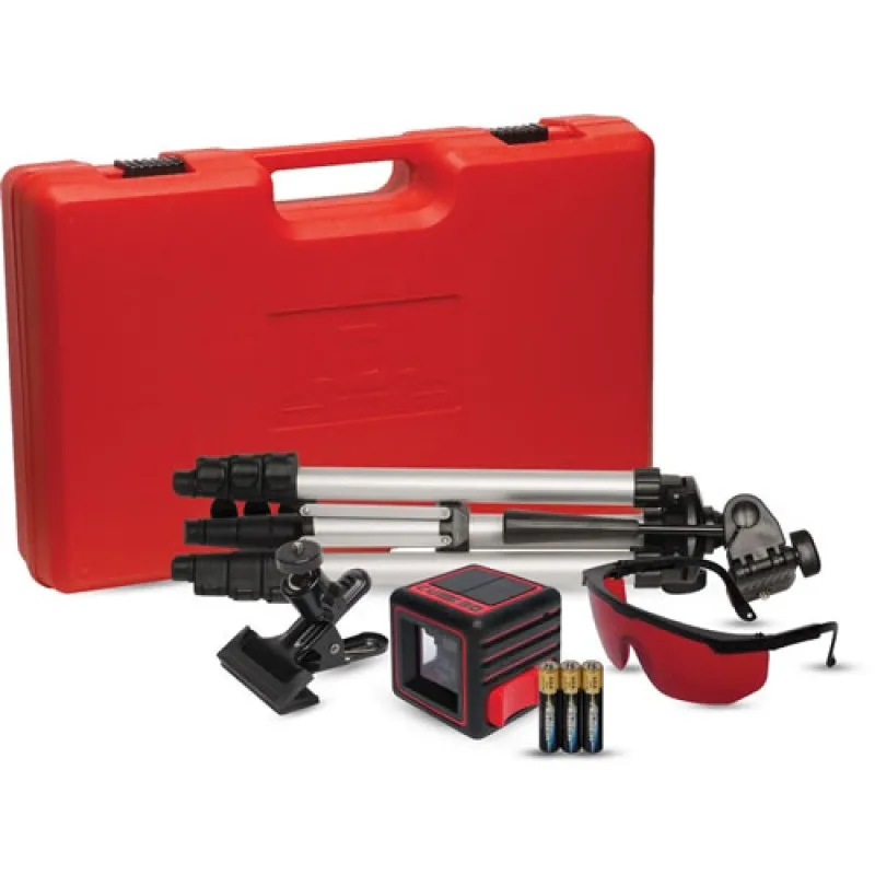 AdirPro Cube 3D [790-35] Line Laser Level Ultimate Package