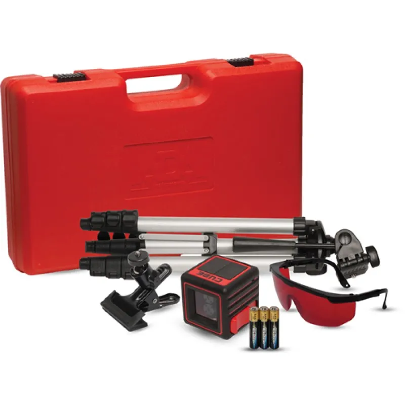 AdirPro Cube [790-32] Cross Line Laser Ultimate Package