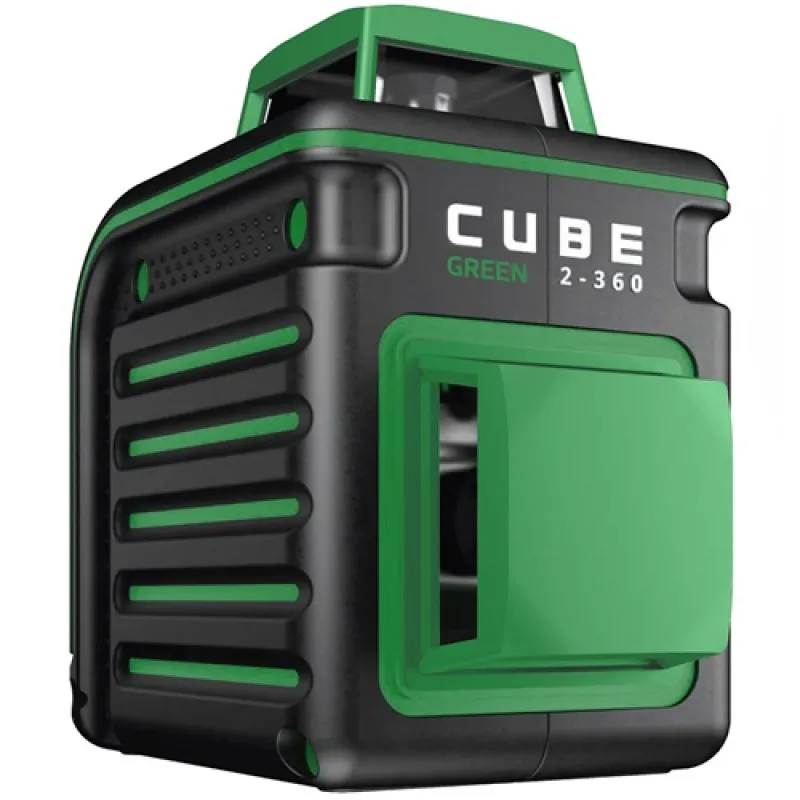 AdirPro Cube Green 2-360 [790-42] Degree Horizontal & Vertical Cross Line Laser