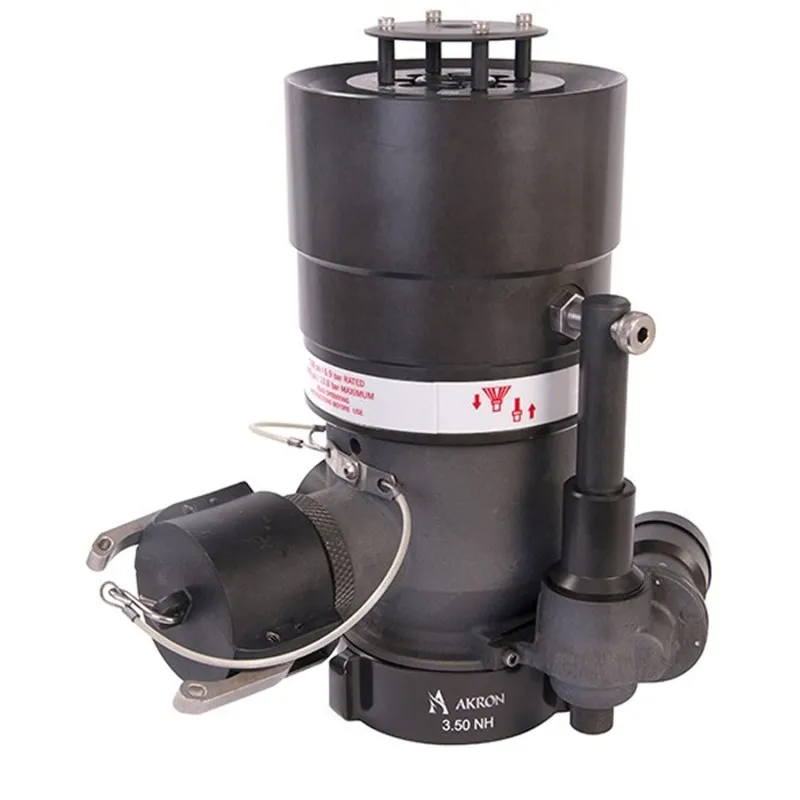 Akron Brass Akrofoam 2000 [4479] 3-1/2" NH Master Stream Electric Nozzle with Pickup Tube