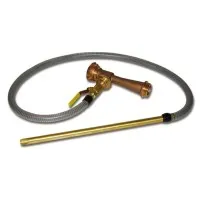 Akron Brass Eductors [3071] 95 GPM Brass In-Line Foam w/ 1½”" (38 mm) Inlet Size