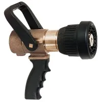 Akron Brass Navy Shipboard [3023] 1 1/2" NPSH (38 mm) Vari-Nozzle with Pistol Grip