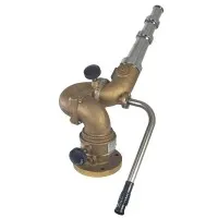 Akron Brass Omega [3524] SD Monitor 4" Flange x 2.5" NH Outlet, Monitor Only