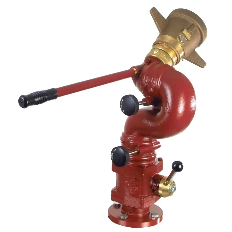 Akron Brass Omega [3523]  XPV Monitor 4" Flange x 2.5" NH Outlet, Monitor Only