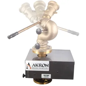 Akron Brass Oscillating [3531] Flange for Brass Monitor 4" Flange x 4" Flange Unpainted