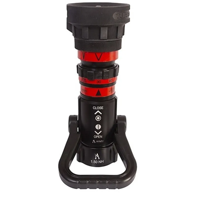 Akron Brass Turbojet [1720] 1.5" (38 mm) Nozzles with Pistol Grip, 100 psi (7 bar) or 75 psi & 86 psi (5 & 6 bar)