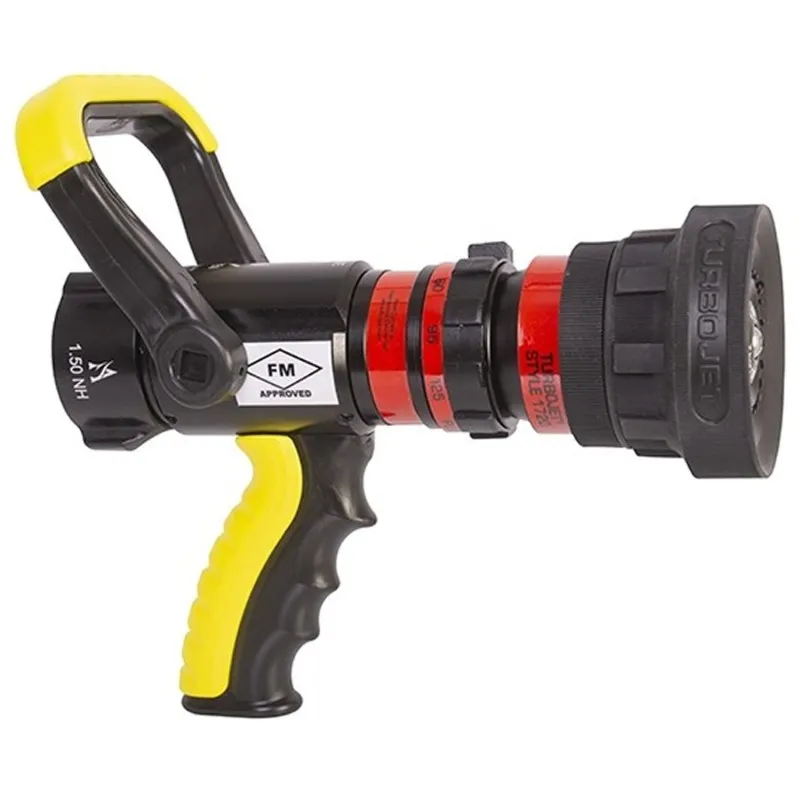 Akron Brass Turbojet [1720] 1.5" (38 mm) Nozzles with Pistol Grip, 100 psi (7 bar) or 75 psi & 86 psi (5 & 6 bar)