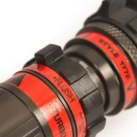 Akron Brass Turbojet [1772] 1" (25mm) 180° Fog Nozzles with Pistol Grip,  100 psi (7 bar)*DISCONTINUED*