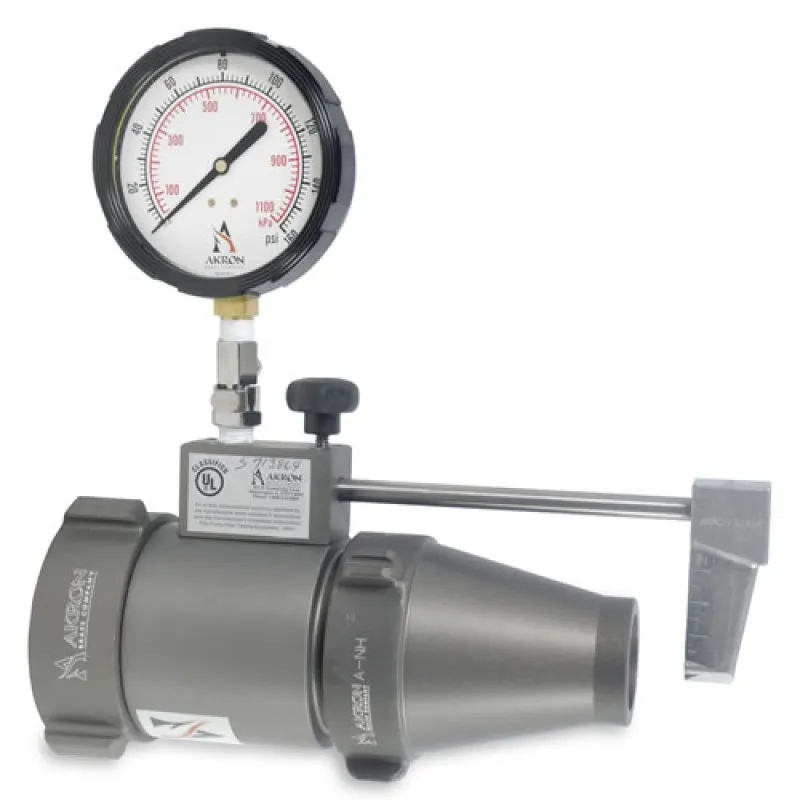 Akron Brass AFTK-25 [AFTK-LK-KIT] 2 1/2'' (65 mm) Flow Test Kit with Case (High Flow Kit)