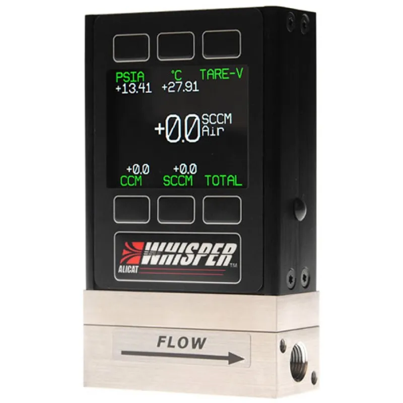 Alicat Scientific Whisper MW Series Mass Flow Meter