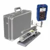 Ametek Crystal HPC40 [HPC41-30PSI-FOV] Single Sensor Pressure Calibrator w/System F (Oil) 0 to 15 000 psi/1000 bar, 1/4 NPT Male, 30 PSI & Aluminum Case