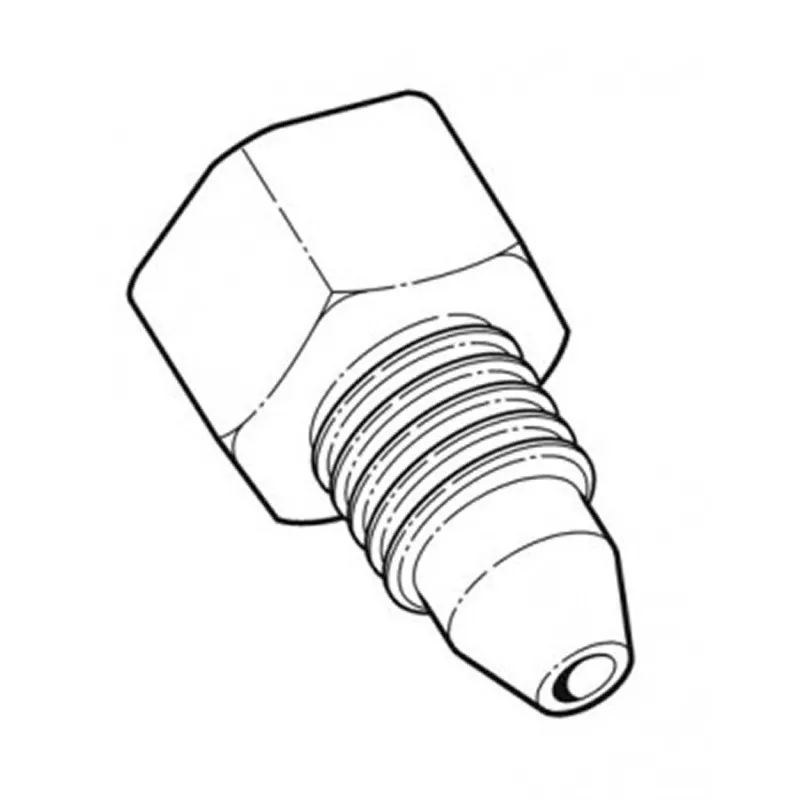 Ametek Crystal 4498 MP Connection Fittings Male to 1/4 NPT Female