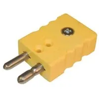Ametek 120517 Thermocouple Male Plug, Type K, Yellow