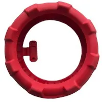 Ametek Crystal 3696-RED Rubber Boot, Red