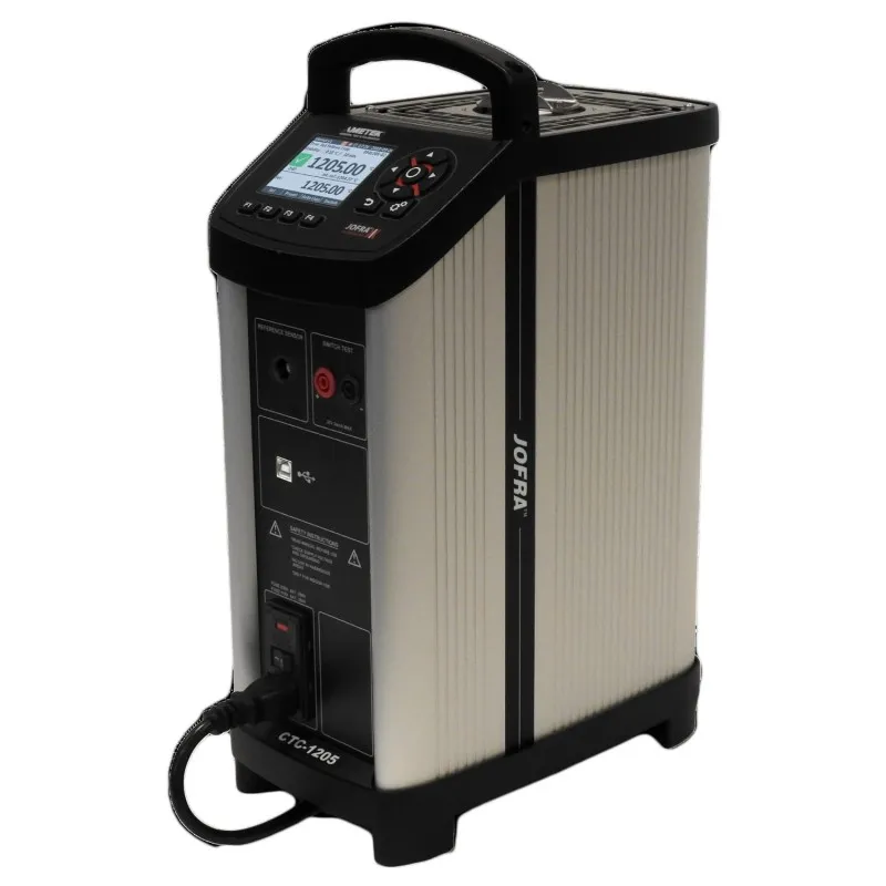 Ametek CTC-1205-C Compact Temperature Calibrator, 100 to 1205°C (-212 to 2201°F) Advanced Model with Reference Sensor Input