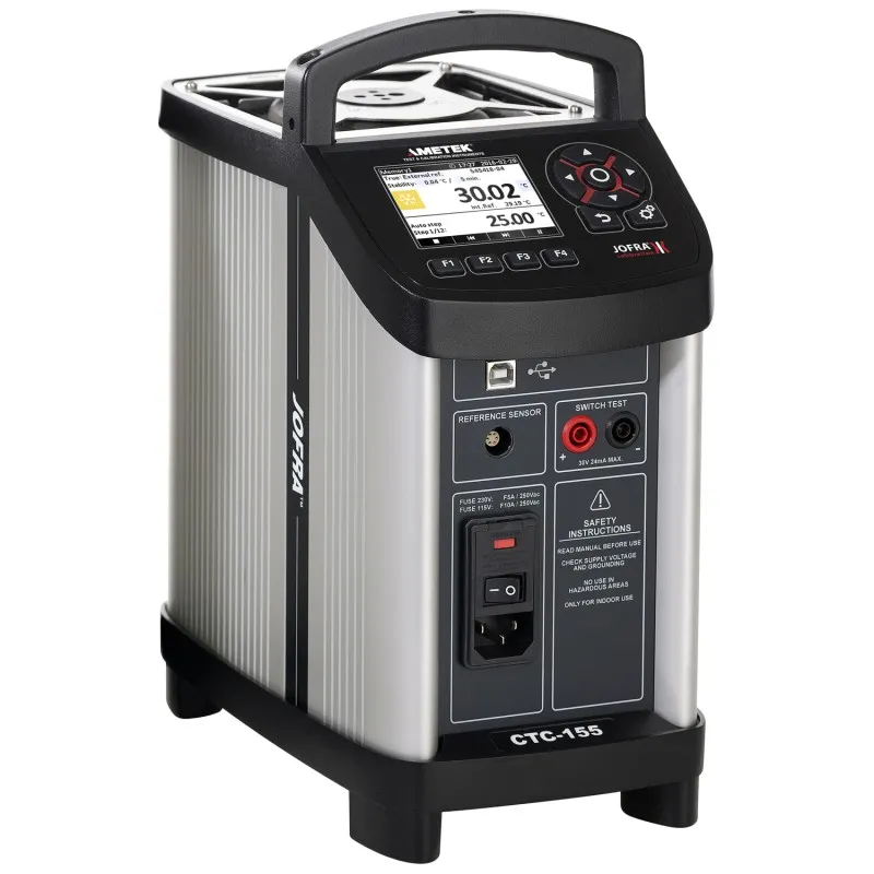 Ametek CTC-155-C Temperature Calibrators, -25 to 155°C (-13 to 311°F), 230V EU, Advanced Model with Reference Sensor Input 