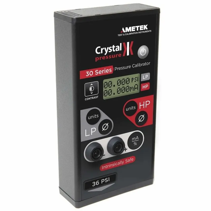 Ametek Crystal 30 [IS33] Dual Sensor Digital Pressure Calibrator