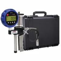 Ametek Crystal M1 [M1-1KPSI-CHX-W] Digital Pressure Gauge, 1/4" NPT Male, 0 to 1,000 PSI w/ Pump System C (Oil) 0 to 5000 psi/350 bar, Full Liquid & Waterproof Case