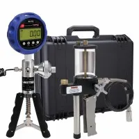 Ametek Crystal M1 [M1-300PSI-HOX] Digital Pressure Gauge, 1/4" NPT Male, 0 to 300 PSI w/ Pump System H (Oil/Pneumatic) -27 inHg to 580 psi/-0.91 to 40 bar & 0 to 5000 psi/350 bar, Full Liquid & Waterproof Case