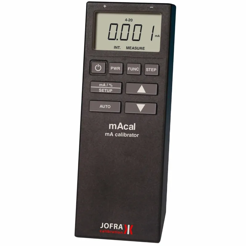 Ametek mAcal [mAcal-F] milliAmp Calibrator w/Traceable to International Standards Calibration Certificate