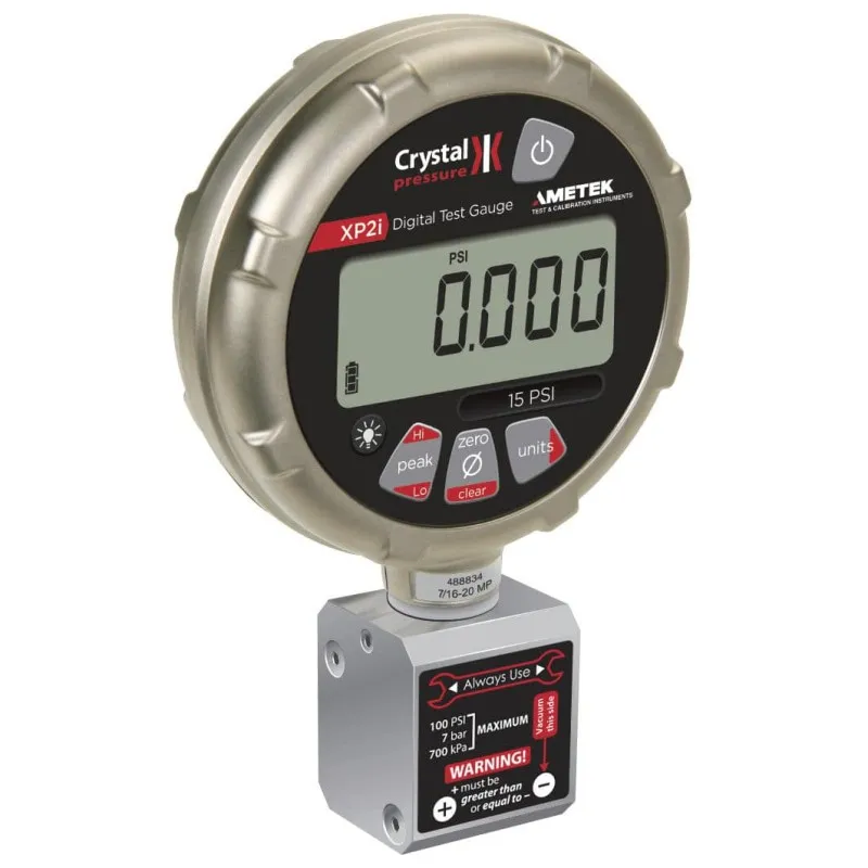 Ametek Crystal XP2i-DP Series Intrinsically Safe Digital Pressure Gauge