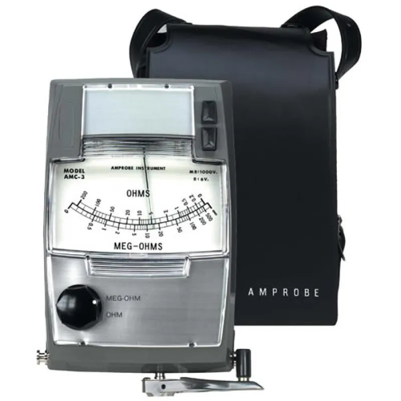 Amprobe AMC-4 Hand-Cranked Insulation Tester