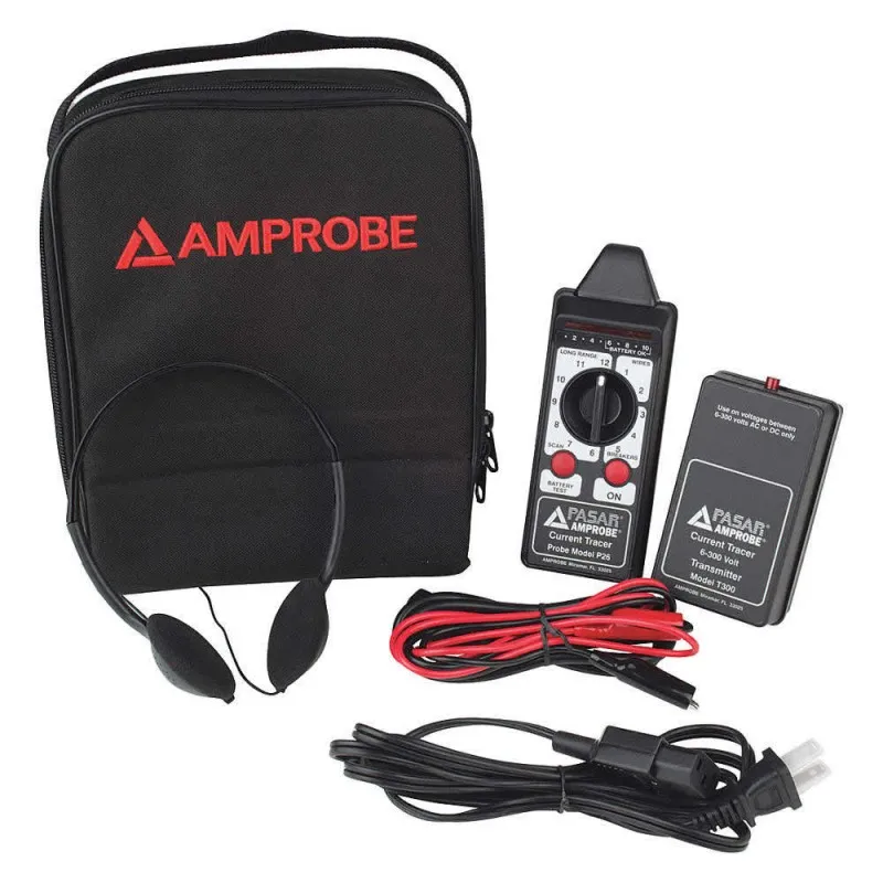 Amprobe CT326C [CT-326-C] Current Wire Tracer, up to 13 Feet Deep w/ 12 Sensitivity Ratings & Digital Filter