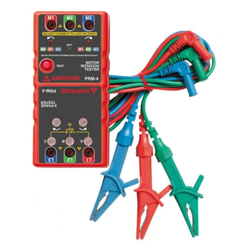 Amprobe PRM-4 Phase Sequence and Motor Rotation Tester