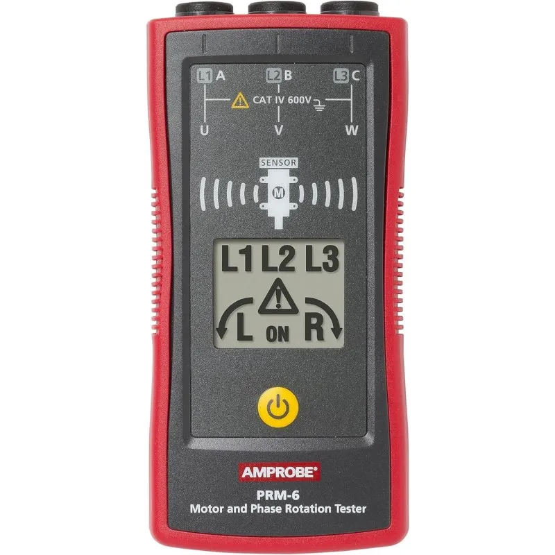 Amprobe PRM-6 [4375950] Phase Sequence and Motor Rotation Tester