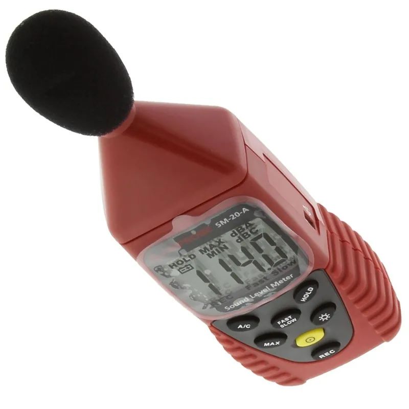 Amprobe SM-20A [3477333] Sound Level Datalogging Meter, A and C Weightings with USB and PC Software