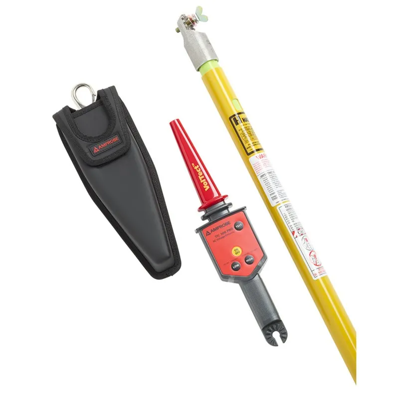 Amprobe TIC 300P RO/KIT [5103762] Non-Contact High Voltage Detector Kit, 30 to 122,000 V AC, with TIC 410A Hot Stick Attachment