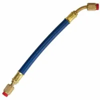 Appion MegaFlow [MH380001BAB] 3/8in Hose - 1 ft (1/4FL to 1/4FL-45°) Blue