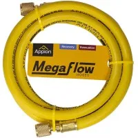 Appion MegaFlow [MH380006AAY] 3/8in Recovery Hose, 6ft 1/4in FL to 1/4in FL, Yellow