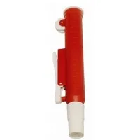 Argos Technologies 04395-06 Manual Pipette Pump, 25 mL, Red