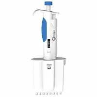 Argos Technologies 24501-19 Omega 8 Channel Mechanical Adjustable-Volume Pipette, 0.5 to 10 µL, 1/EA