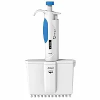 Argos Technologies 24501-22 Omega 12 Channel Mechanical Adjustable-Volume Pipette, 0.5 to 10 µL, 1/EA