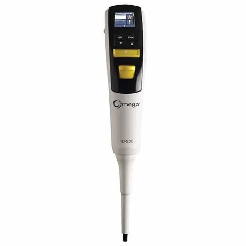 Argos Technologies 24501-26 Omega Electronic Pipette, Single Channel, 5 to 100 µL, 1/EA